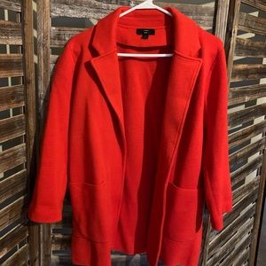 J. Crew Open-Front Sweater Blazer